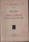 Gino Capponi. Linguista, storico, pensatore - copertina