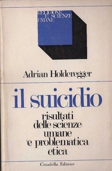 Il Suicidio - A. Holderegger - copertina