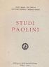 Studi Paolini - copertina