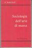 Socioilogia dell'arte di massa - P. Rasulo - copertina