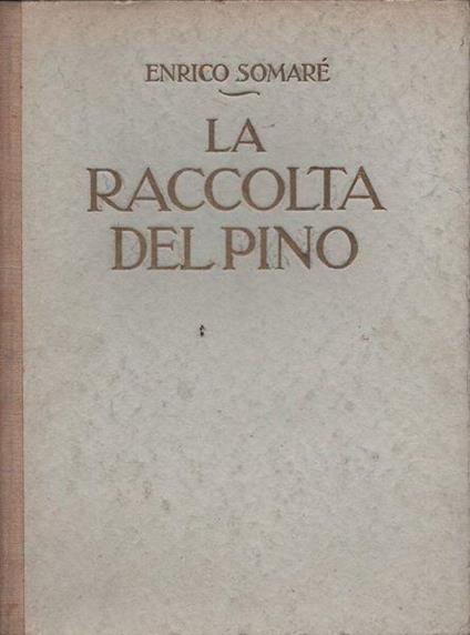 La raccolta del pino - Enrico Somaré - copertina