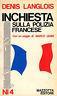 Inchiesta sulla polizia francese - Denis Langlois - copertina