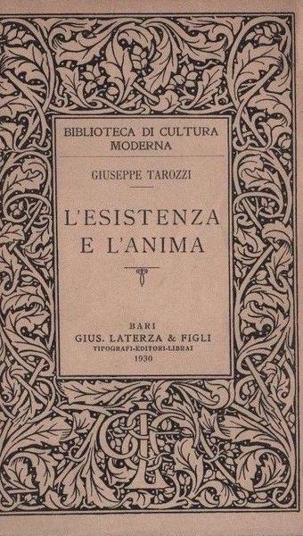 L' esistenza e l'anima