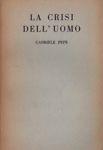 La crisi dell'Uomo - Gabriele Pepe - copertina