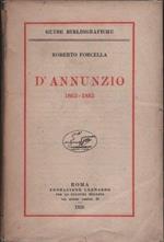 D'Annunzio 1863 - 1883