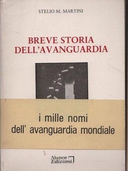 Breve storia dell'avanguardia - Martini - copertina