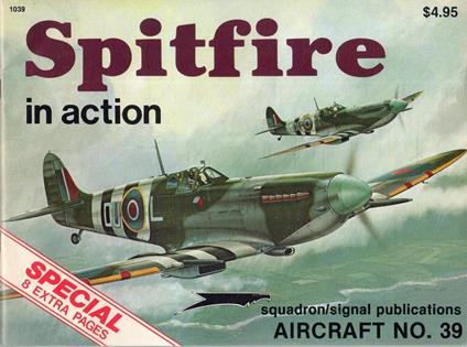 Spitfire in action - copertina