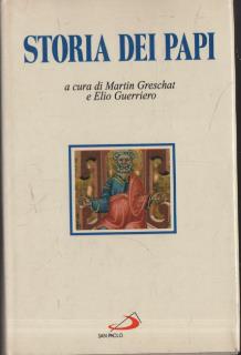 Storia dei papi - copertina