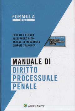Manuale di diritto processuale penale - copertina