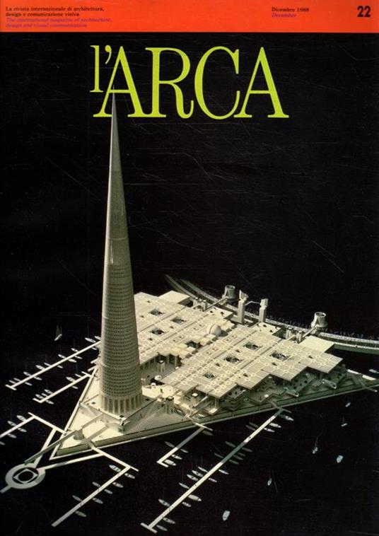 L' Arca. Rivista internazionale di architettura, design e comunicazione visiva. The international magazine of architecture design and visual comunication N. 27 - copertina