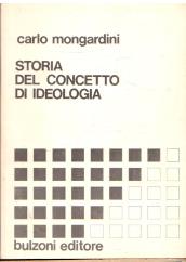 Storia del concetto di ideologia - Mongardini - copertina