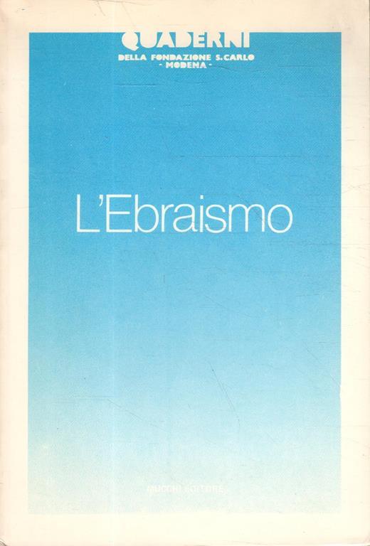 L' Ebraismo - copertina