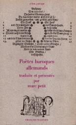 Poètes baroques allemands - Marc Petit - copertina