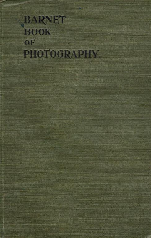 The Barnet book of photography - copertina