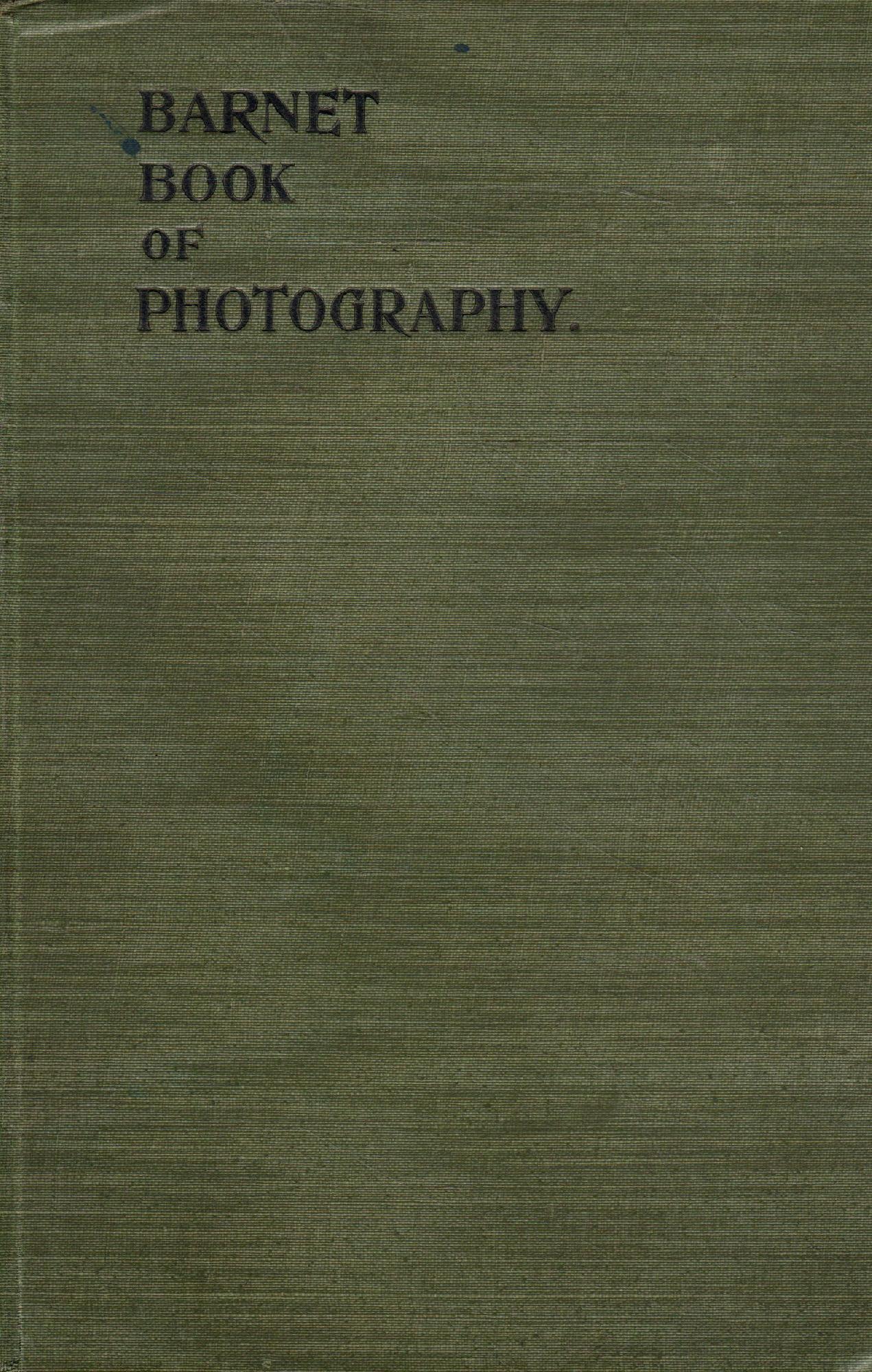 The Barnet book of photography