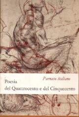 Poesia del Quattrocento e del Cinquecento - Carlo Muscetta - copertina