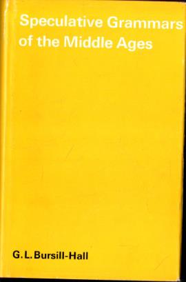 Speculative grammars of the Middle Ages