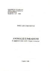 Anomalie e paradigmi. Il suppletivismo nelle lingue romanze - Ines Loi Corvetto - copertina