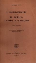 L' erofilomachia ovvero il duello d'amore e d'amicizia - copertina