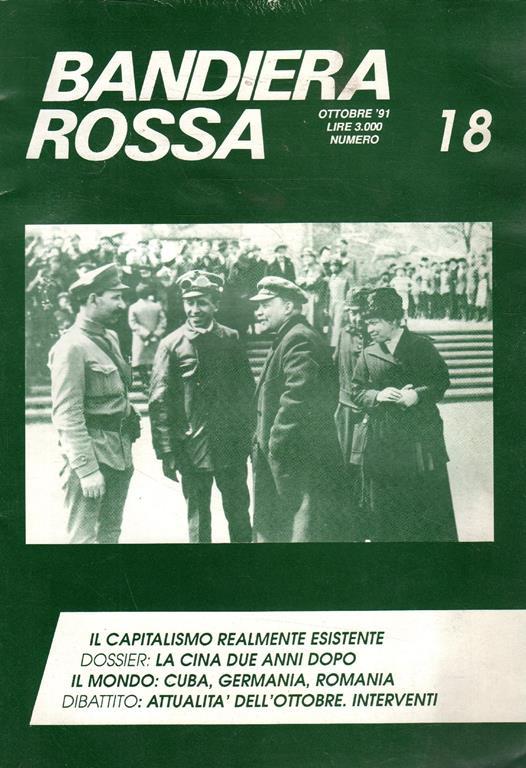 Bandiera rossa vol 18 - copertina