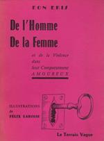 De l'Homme De la Femme et violence dans leur comportament amoureux