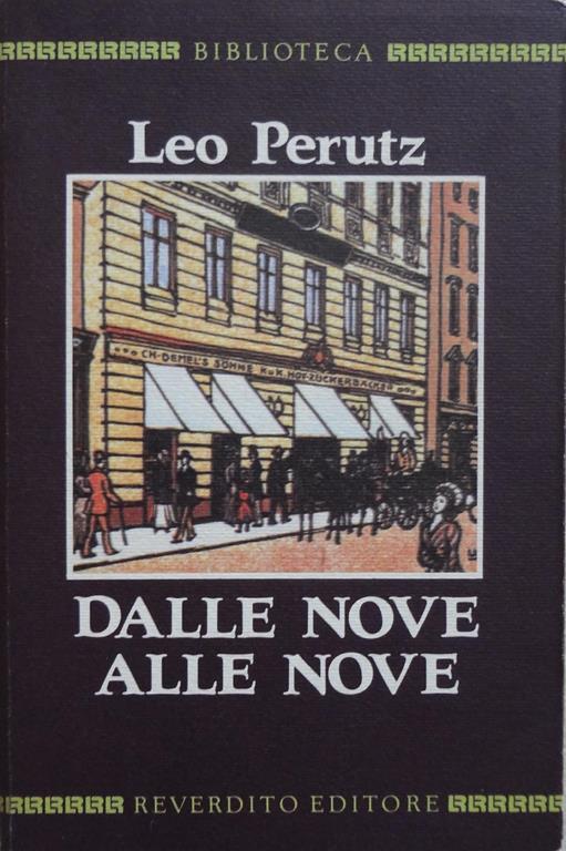 Dalle nove alle nove - Leo Perutz - copertina