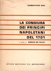 La congiura dei principi napoletani del 1701 - Giambattista Vico - copertina