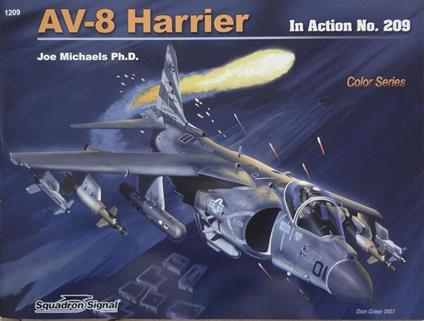 Av-8 Harrier - John Michaels - copertina