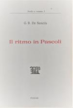 Autografato! Il ritmo in Pascoli