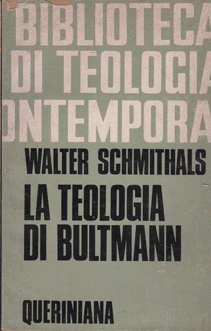 La teologia di Bultmann - copertina