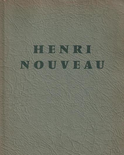 Henri Nouveau - copertina