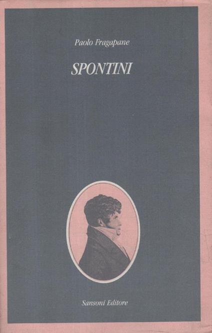 Spontini - Paolo Fragapane - copertina