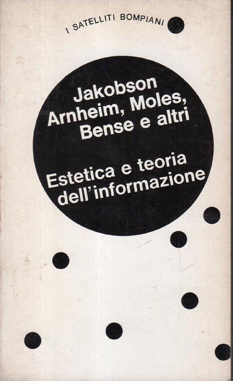 Estetica e teoria dell'informazione - copertina