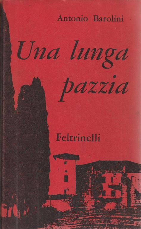 Una lunga pazzia - Antonio Barolini - copertina