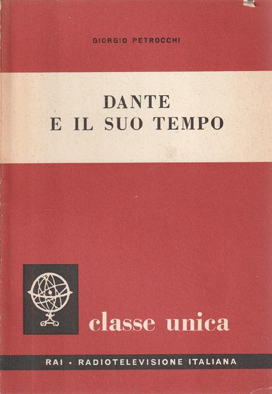 Dante e il suo tempo - Giorgio Petrocchi - copertina