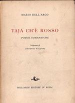 Autografato! Taja ch'è rosso