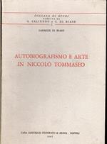 Autobiografismo e arte in Niccolò Tommaseo