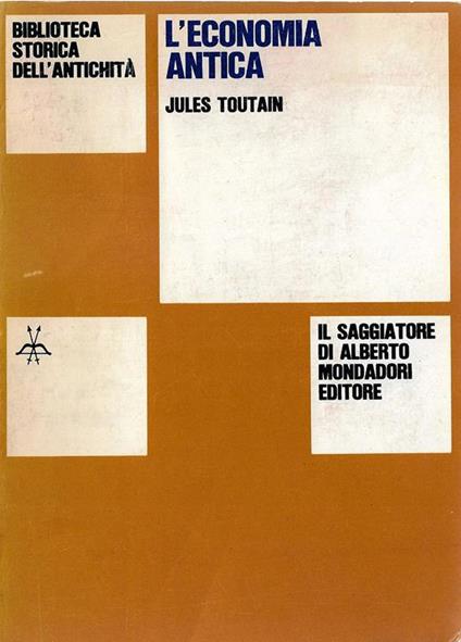 L' economia antica - Jules Toutain - copertina