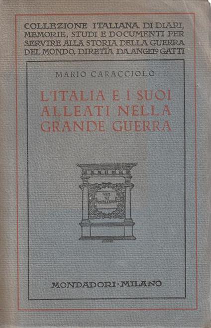 I cattolici italiani nella guerra - Filippo Meda - copertina