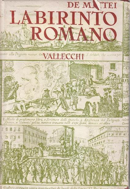 Labirinto romano - Rodolfo De Mattei - copertina