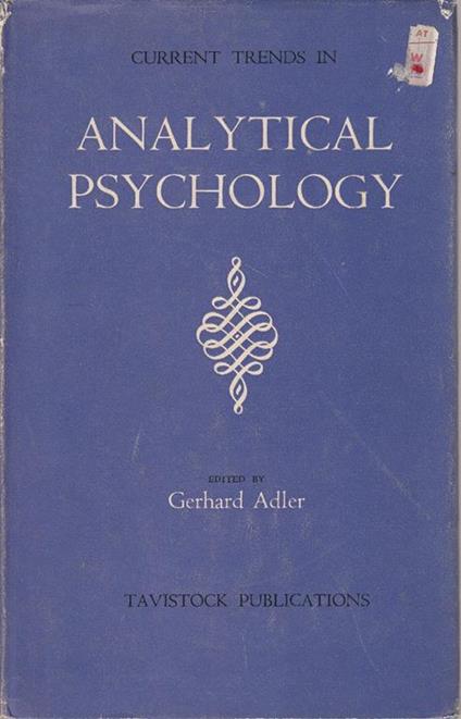 Analytical Psychology - Gerhard Adler - copertina