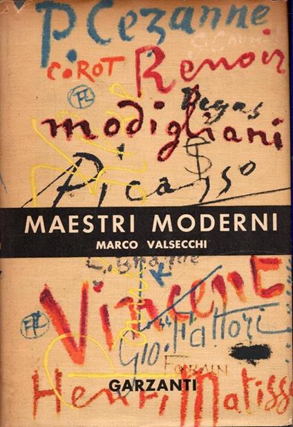 Maestri moderni - Marco Valsecchi - copertina