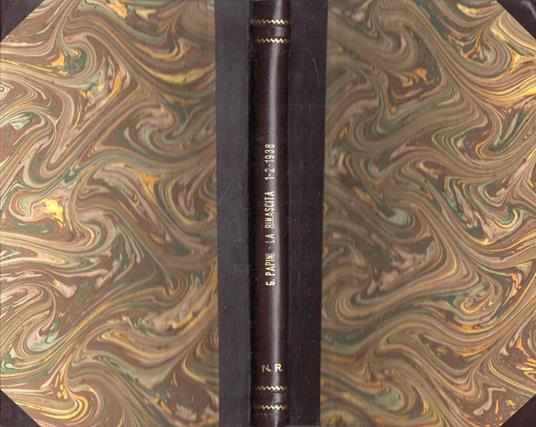 La Rinascita.Rivista del centro nazionale di studi sul rinascimento, diretta da G. Papini. Anno primo n. 1 - 1938 - Giovanni Papini - copertina