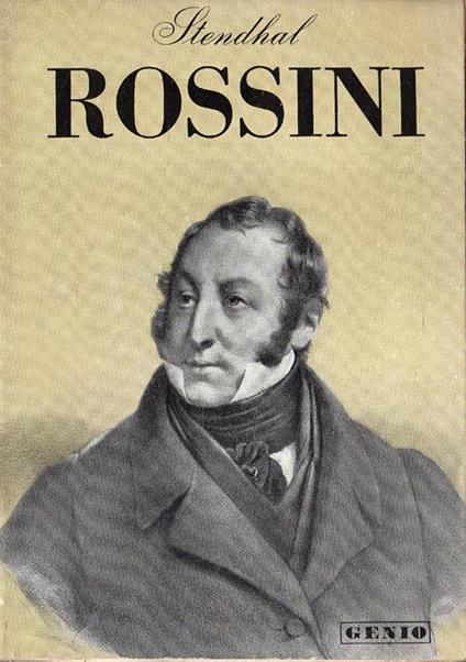 Rossini - Stendhal - copertina