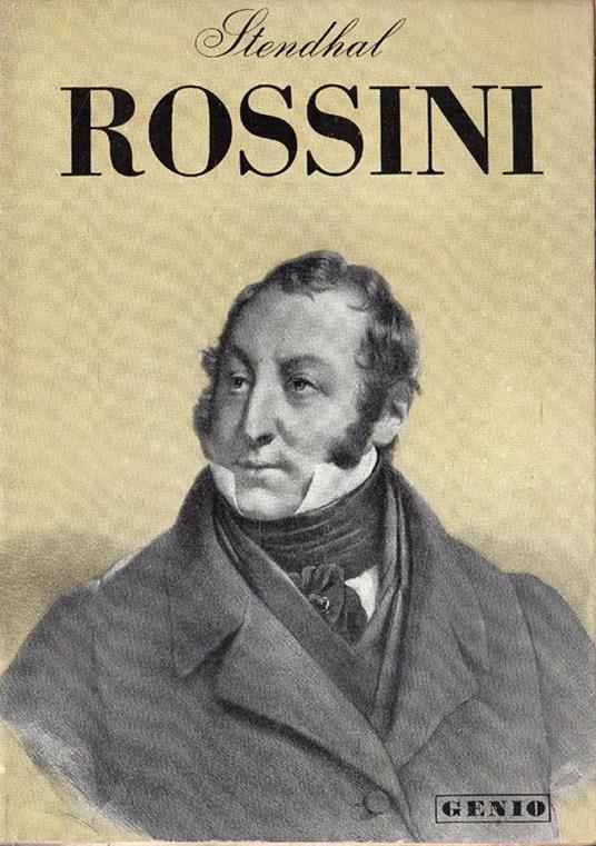 Rossini - Stendhal - copertina