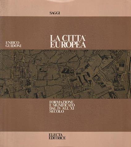La città europea - Enrico Guidoni - copertina
