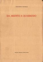 Da Ariosto a Quasimodo