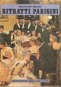 Ritratti parigini - Valentino Brosio - copertina