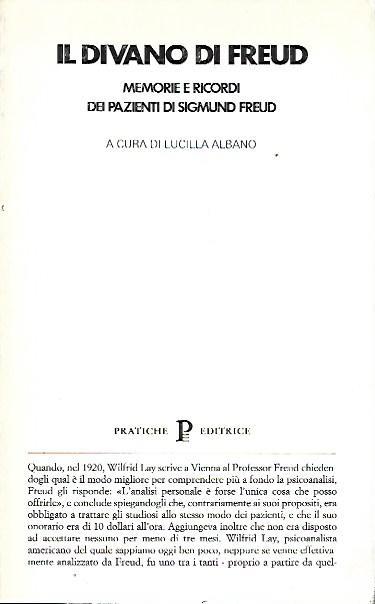 Il divano di Fredu: memorie e ricordi dei pazienti di Sigmun Freud