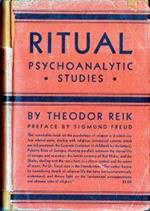 Prima edizione ! Ritual Psychoanalytic studies. Preface by S. Freud